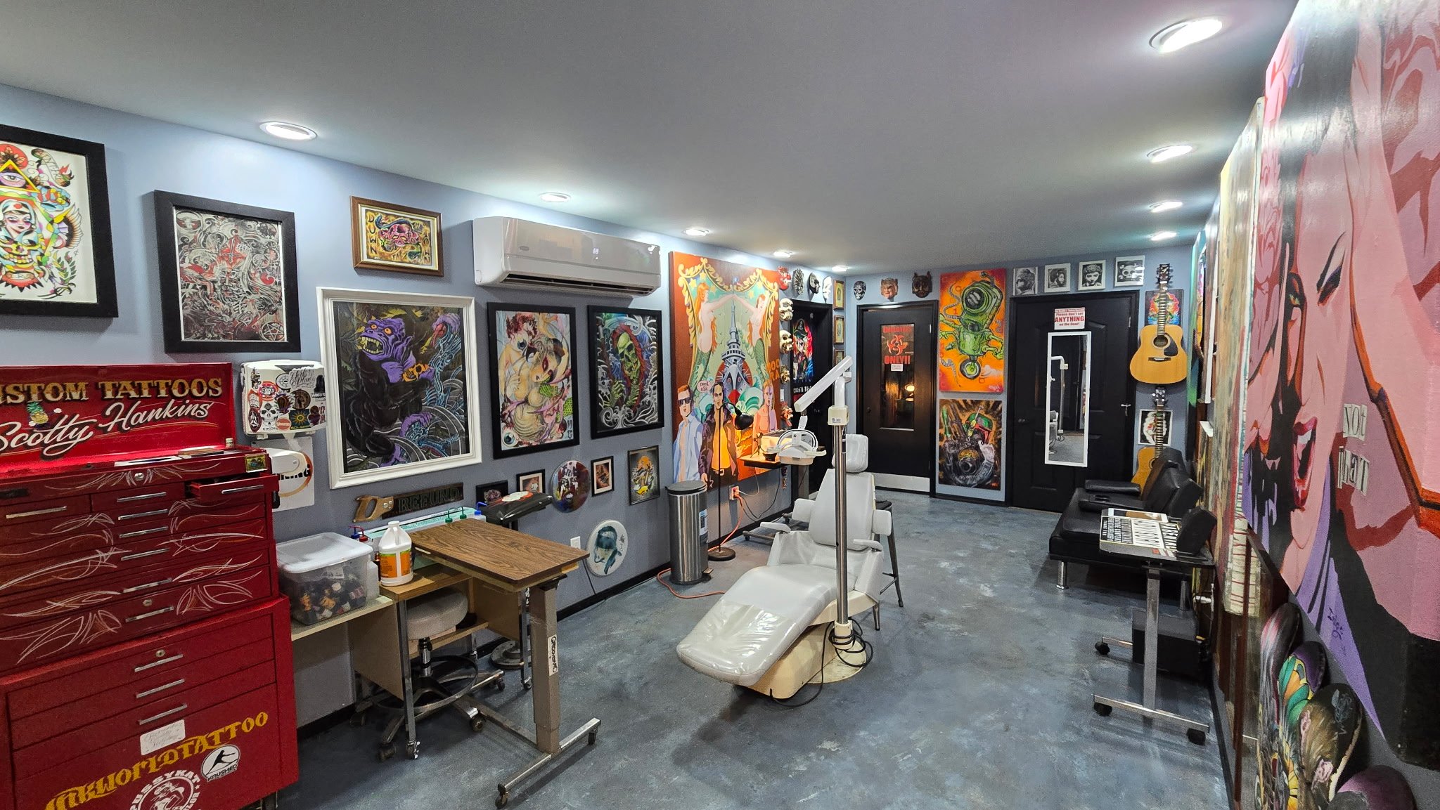 Inkworld Tattoo private studio