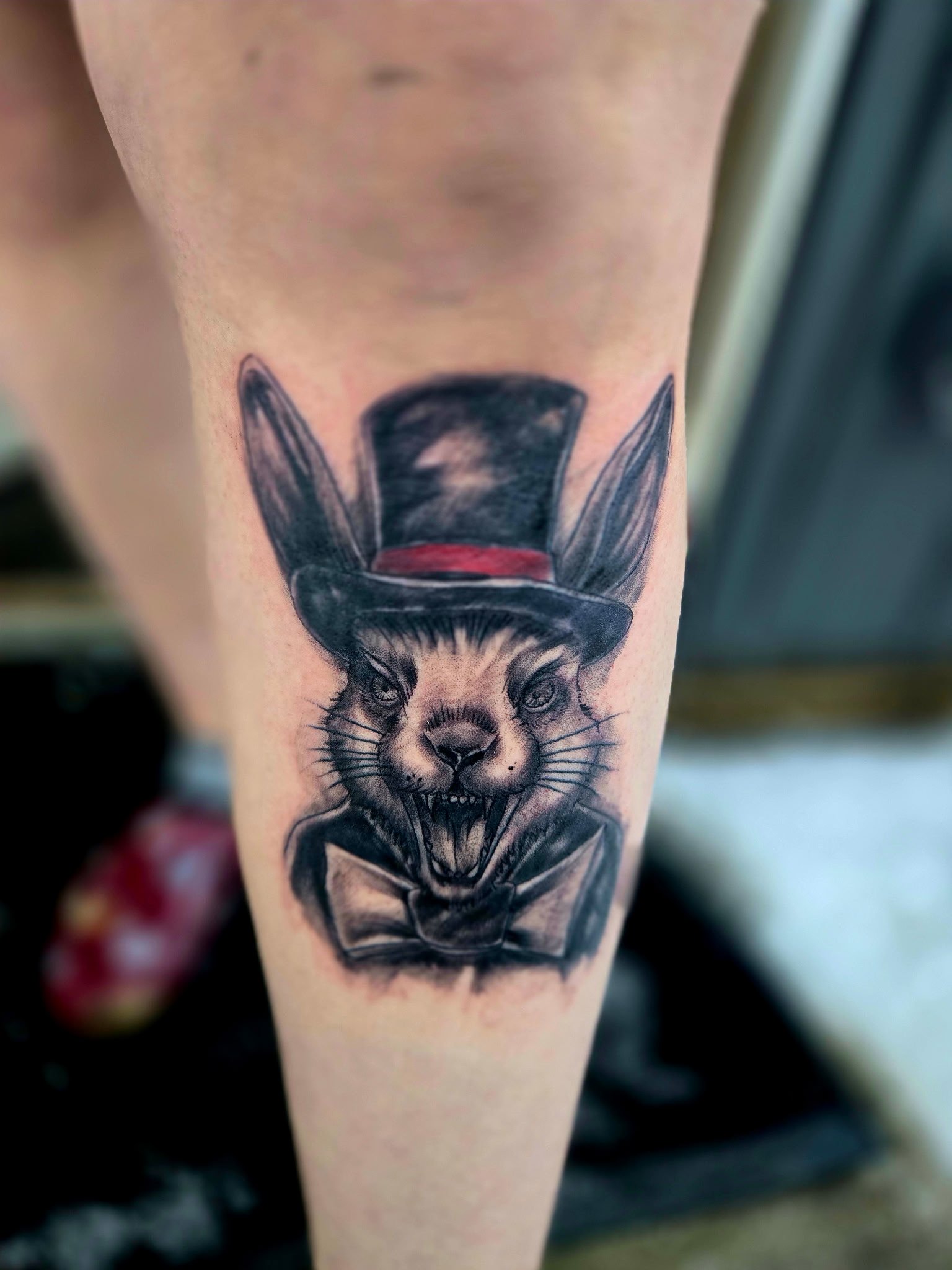 Custom tattoo work by Scott Hankins