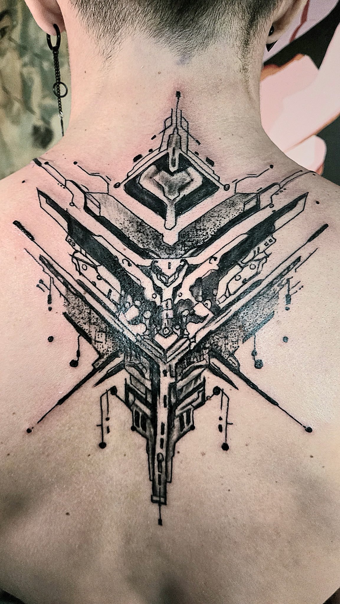 Custom tattoo work by Scott Hankins