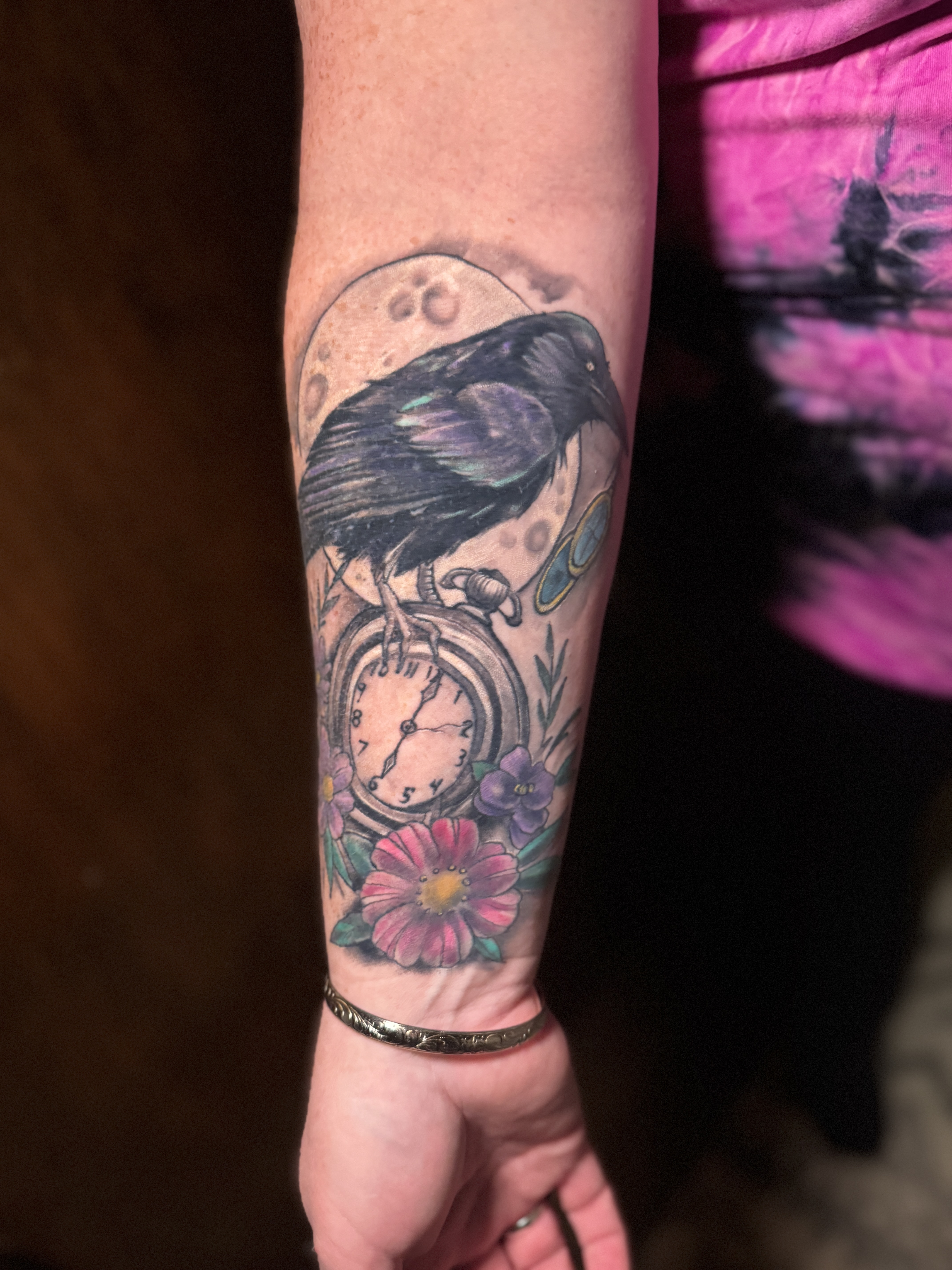 Custom tattoo work by Scott Hankins